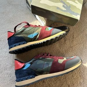 Valentino Sneakers Size 13 Muti-Color